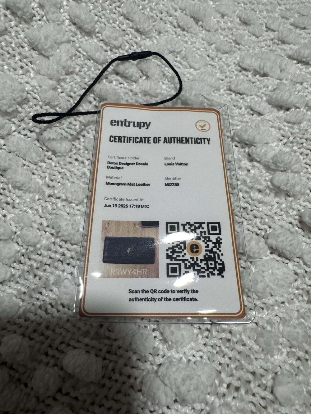 Louis Vuitton Capucines Wallet on Chain Navy Blue Taurillon Leather Gold W/Dustb - Picture 11 of 12